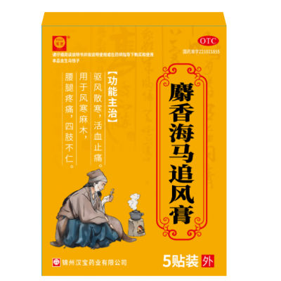 麝香海马追风膏