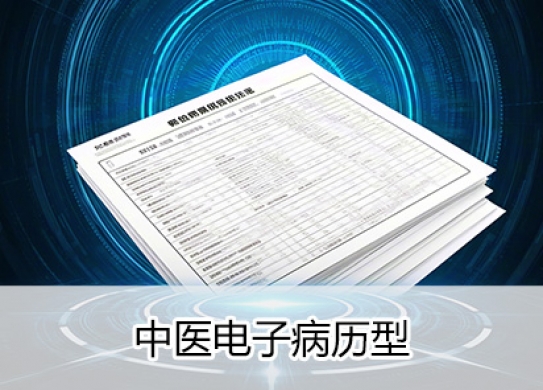 智慧中医医院-中医电子病历型